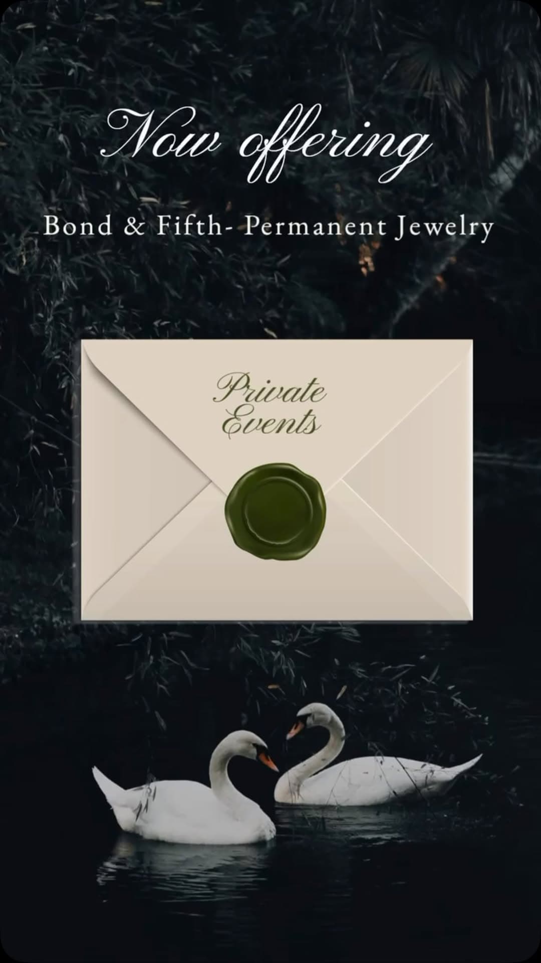 ✨ We’re officially accepting bookings for private events! ✨ Bring the Bond & Fifth permanent jewelry experience to your