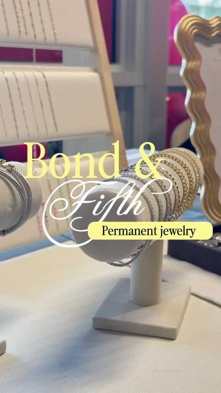 Every piece tells a story—and we’d be honored to be part of yours. ✨ At Bond & Fifth, we create custom-fitted permanent
