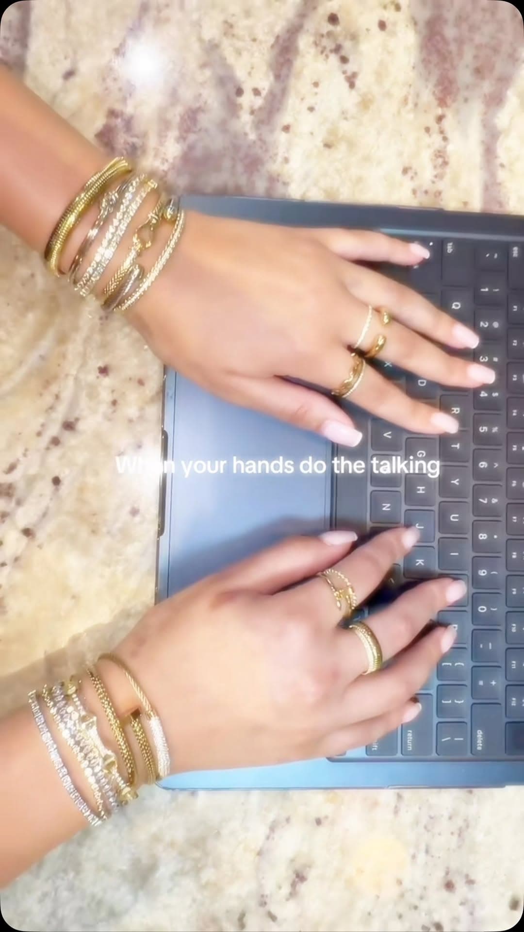Our favorite conversation üòâ #explore #bondandfifth #jewelry #permanentjewelry